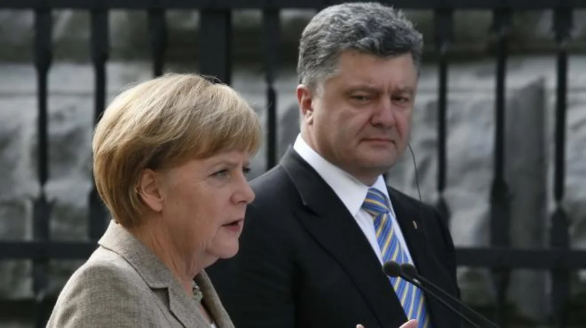 ​Порошенко и Меркель обсудили судьбу пленных на Украине