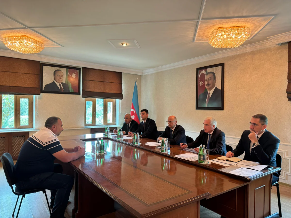 Pərviz Şahbazov İsmayıllıda vətəndaşları qəbul edib