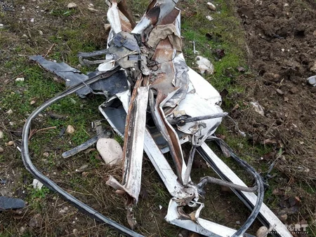 Yevlaxda yük maşınları toqquşaraq aşıb, yaralılar var - FOTO - YENİLƏNİB