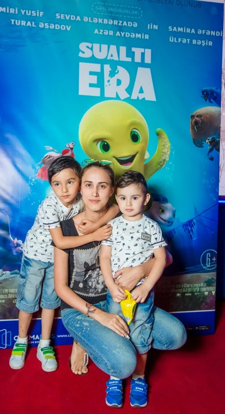 В CinemaPlus 28 Mall прошел пресс-показ мультфильма Подводная эра - ВИДЕО