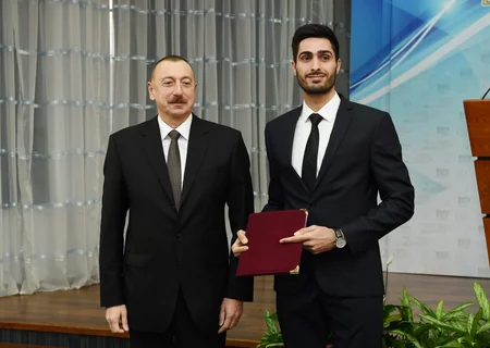 President Ilham Aliyev attends ceremony dedicated to sport results of 2017 - UPDATED