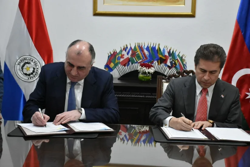 Paraqvayla Azərbaycan arasında diplomatik pasportlara malik şəxslərin viza tələbinin ləğvi haqqında saziş imzalanıb