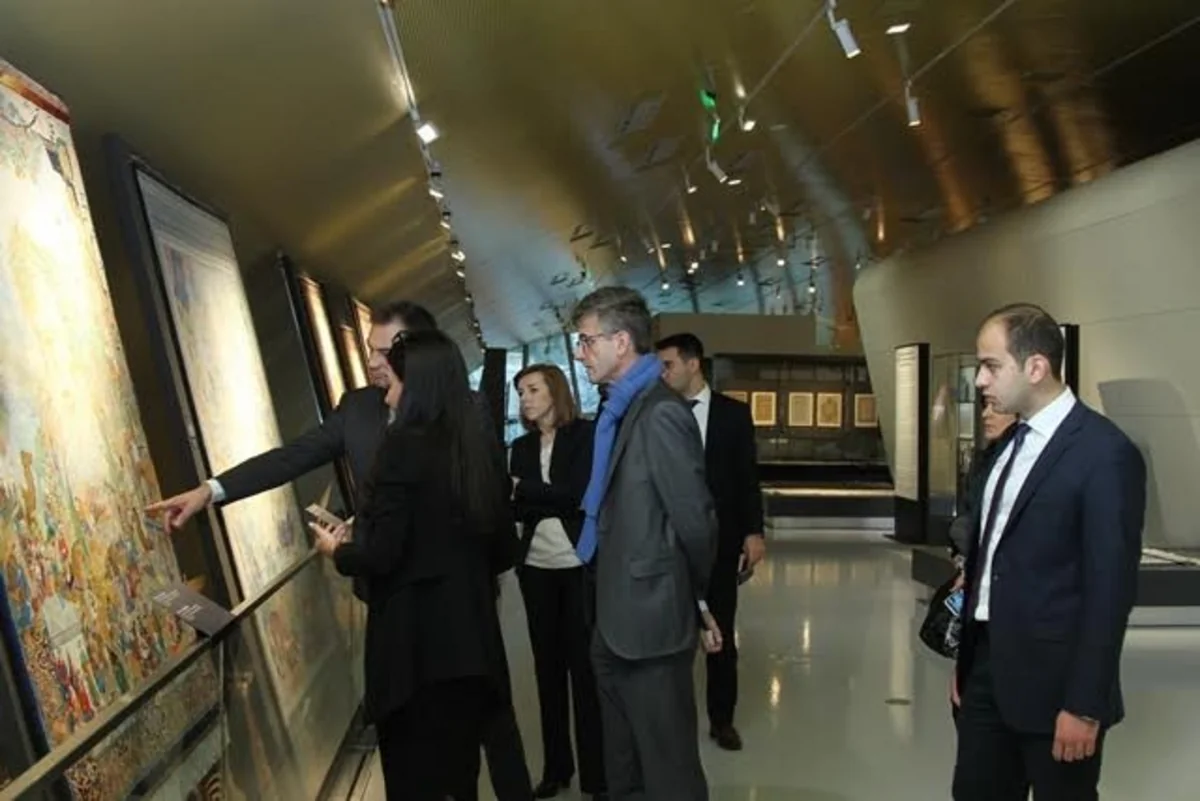 Almaniya nümayəndə heyəti Azərbaycan Xalça Muzeyində olub