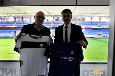 Руководство Нефтчи встретилось с представителями клуба Челси