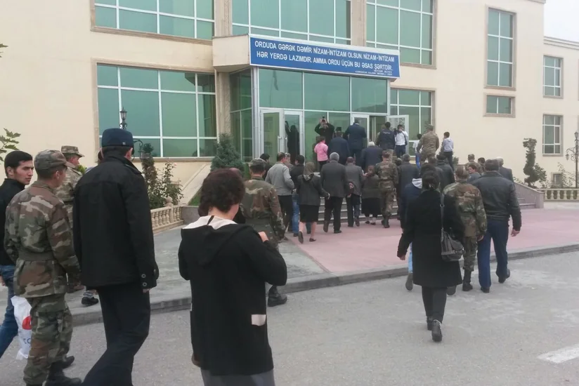 Azərbaycanın bütün hərbi hissələrində Açıq qapı günü keçirilir