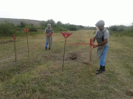 ​Gəncədə 7 ədəd tank əleyhinə mina aşkar olunub