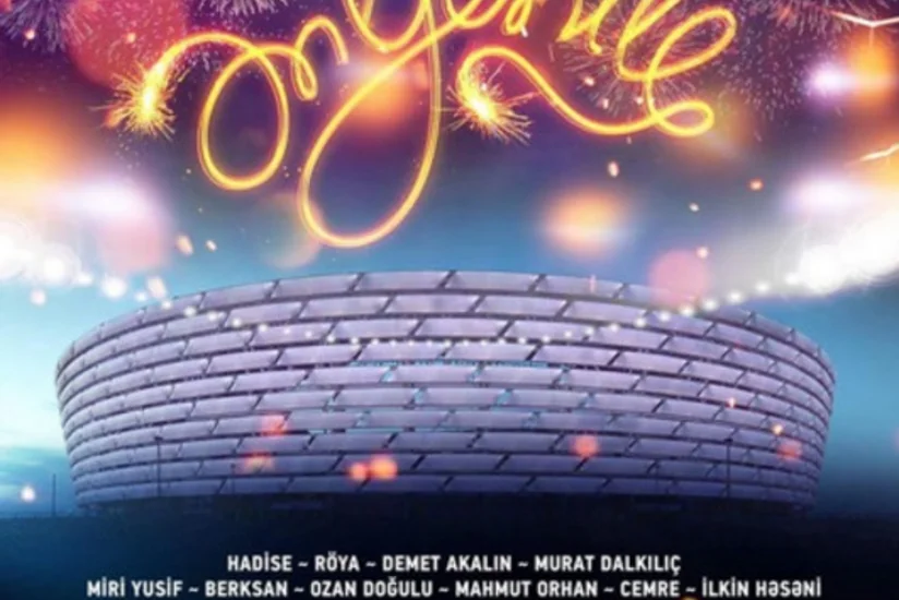 Bakı Olimpiya Stadionu “ƏN Yeni il”  konserti ilə multifunksional mərkəz fəaliyyətini sübut etdi - FOTO