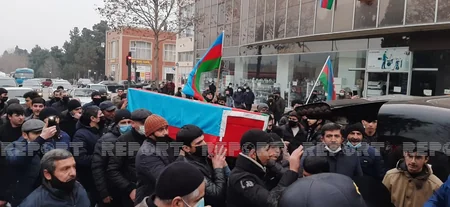 Vətən müharibəsində şəhid olan əsgər bu gün dəfn edildi