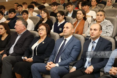 DİM-də şəhid övladları ilə görüş keçirilib