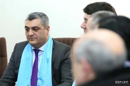 Deputatlığa namizəd Rauf Nağıyevin seçicilərlə növbəti görüşü keçirilib