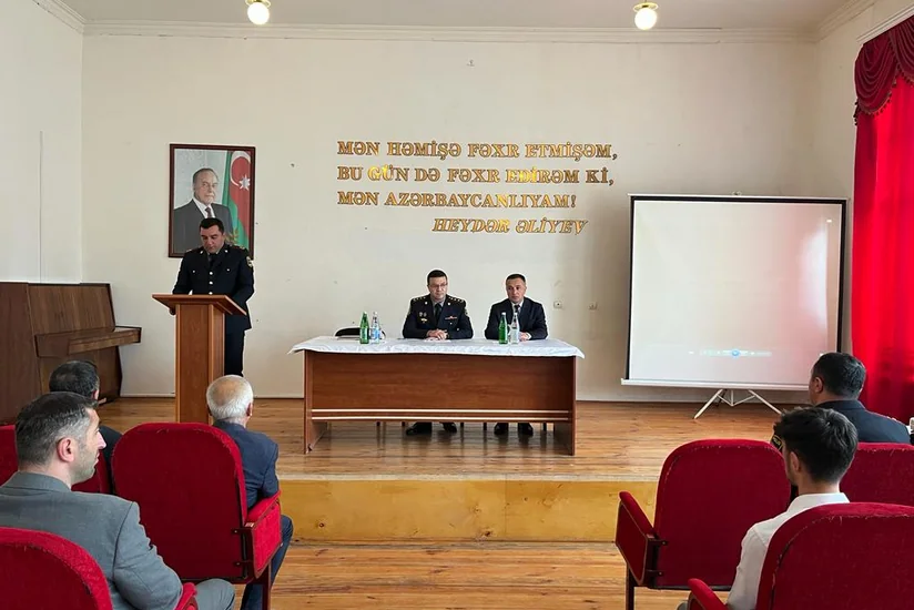 Qubada Polis Akademiyasına qəbulla bağlı məlumatlandırıcı görüş keçirilib