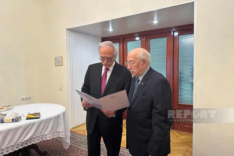 Prezident İlham Əliyevin təbrik məktubu Arif Ağakişiyevə təqdim edilib