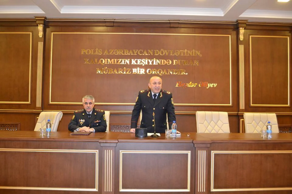 Bakı Şəhər Baş Polis İdarəsində Xocalı soyqırımına həsr olunmuş anım mərasimi keçirilib