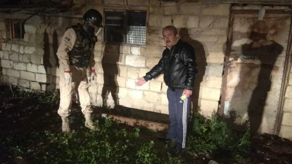 Qazaxda raketin mühərrik hissəsi aşkarlandı