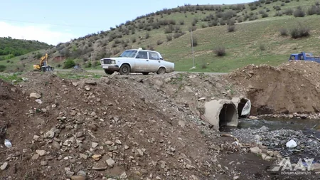 Göygöldə Zurnabad-Gəncə-Mollacəlilli avtomobil yolu layihəsinin icrasına başlanılıb