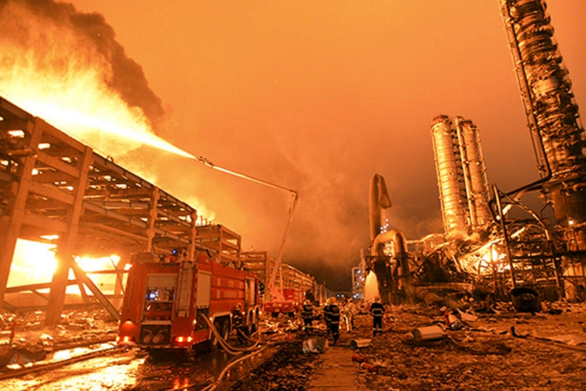 Explosion at oil refinery in southern Iran