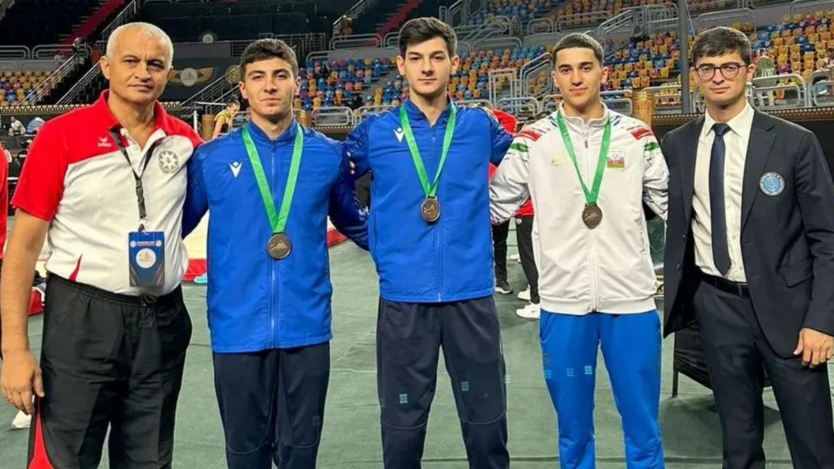 Azərbaycanın üç idman gimnastı beynəlxalq turnirdə medal qazanıb
