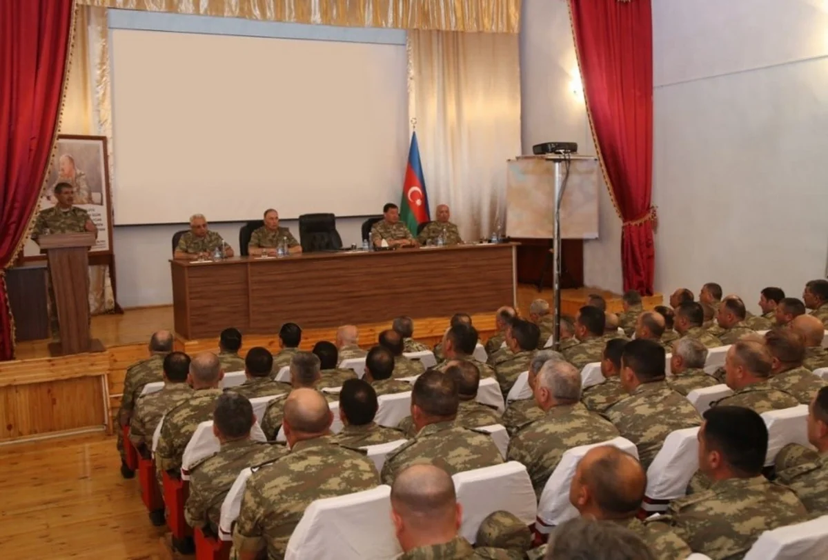 Zakir Hasanov held an official meeting on the results of large-scale exercises