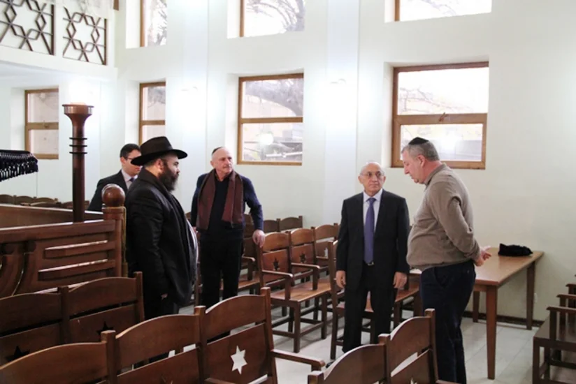 ​Mübariz Qurbanlı Avropa Yəhudilərinin Bakı dini icmasında olub