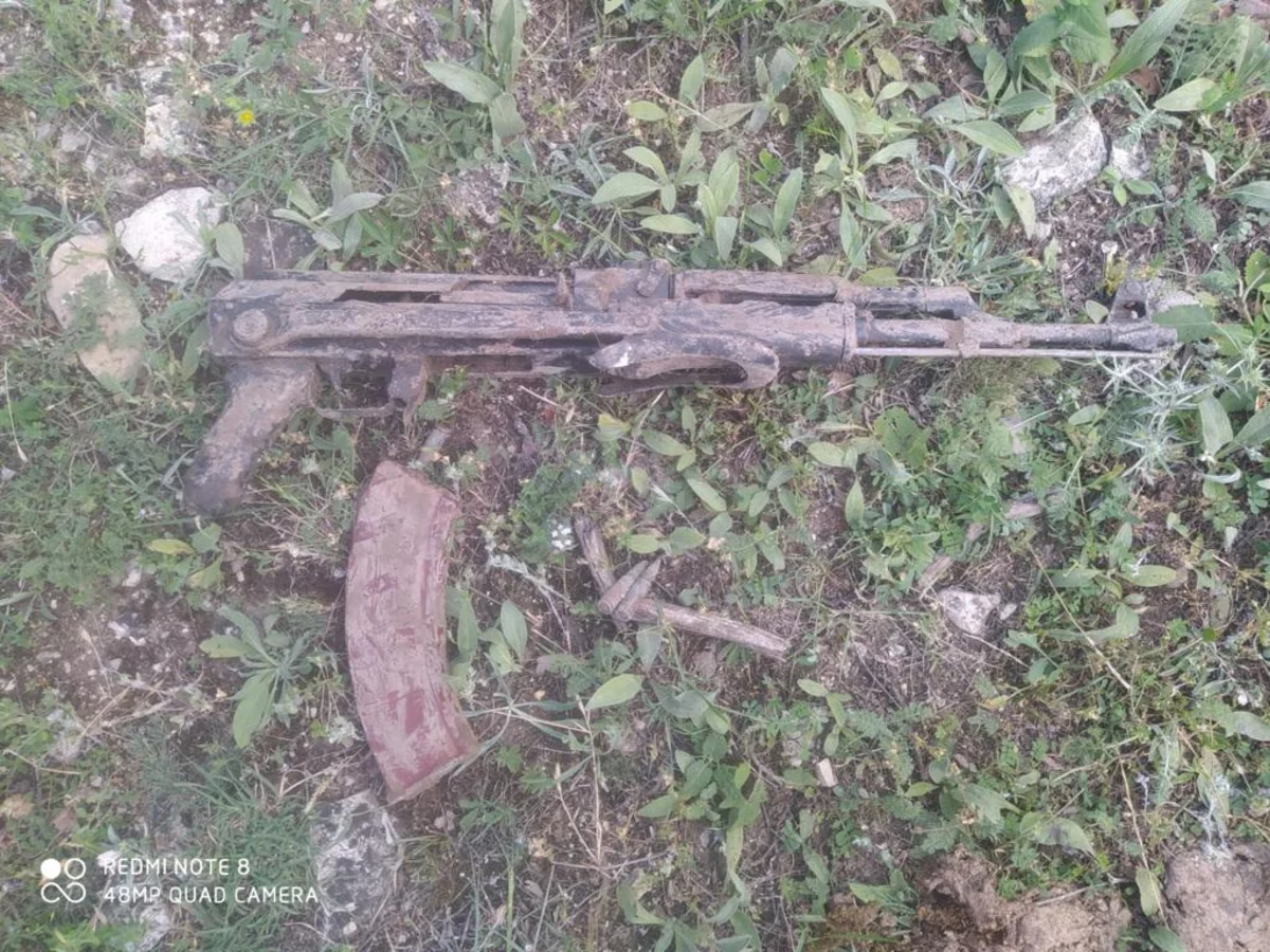 Goranboyda silah-sursat aşkarlanıb