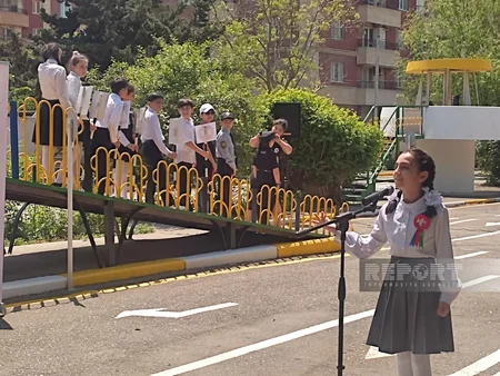 Heydər Əliyevin xatirəsinə həsr olunmuş “Yol hərəkəti qaydaları və mən” adlı rəsm müsabiqəsi keçirilib