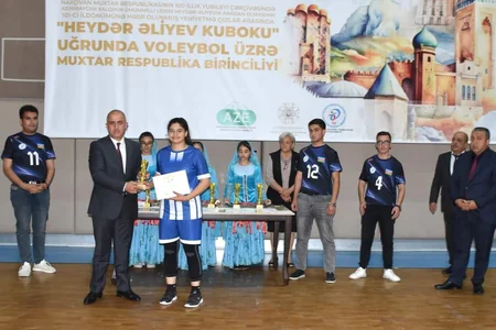 Qız voleybolçuların muxtar respublika birinciliyində qalib məlum olub