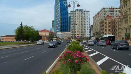 Bakının Afiyəddin Cəlilov küçəsində təmir işləri yekunlaşıb