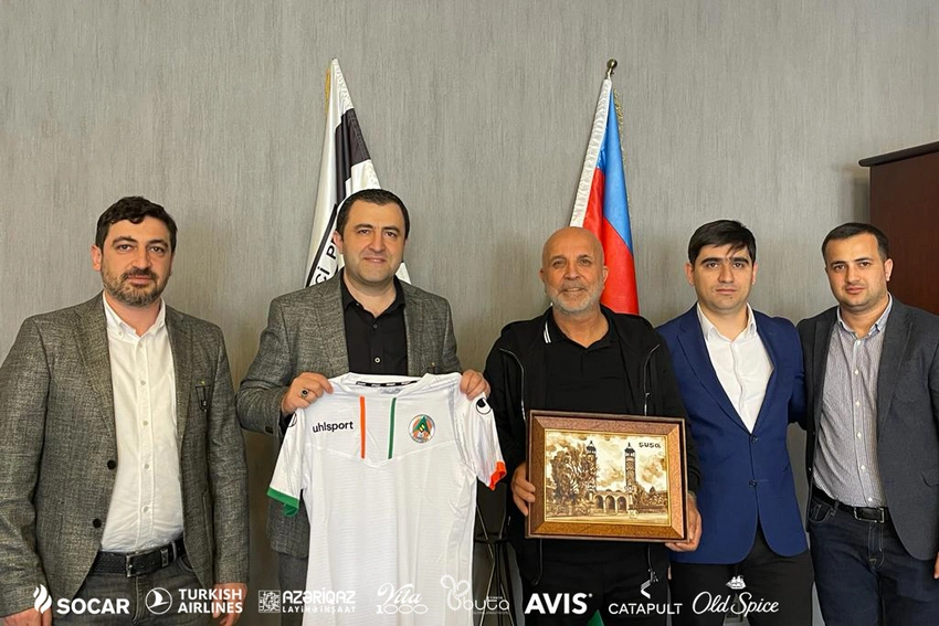 Alanyasporun prezidenti Qarabağ və Neftçinin qonağı olub