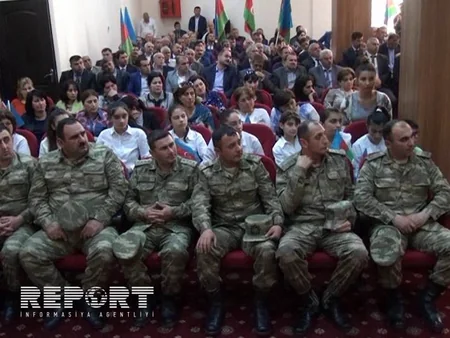 Şəhid Rəşid Mehdiyevin təltif edildiyi medal ailəsinə təqdim olunub