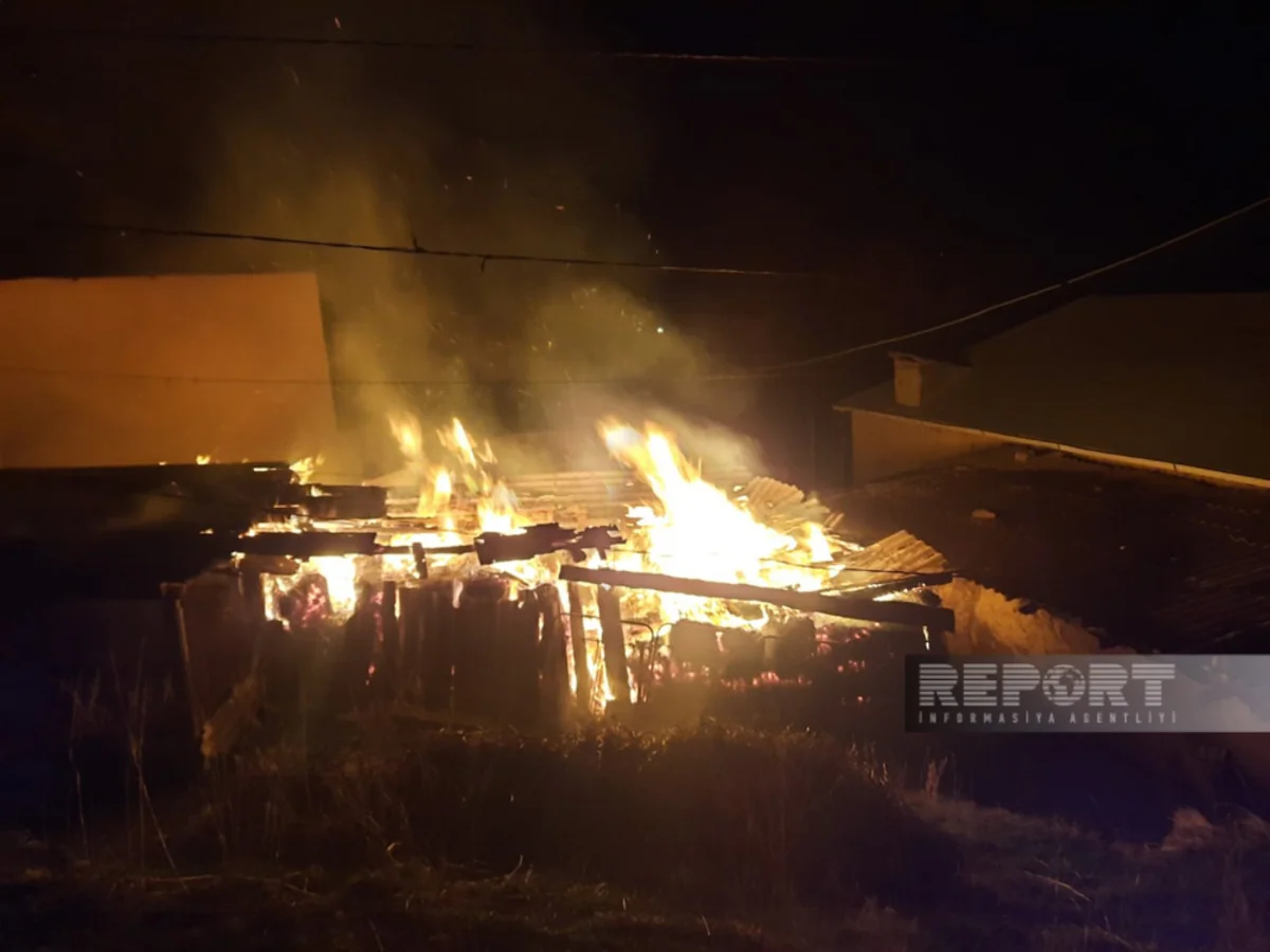 Şahbuzun Mahmudoba kəndində iki gündə üç dəfə yanğın olub