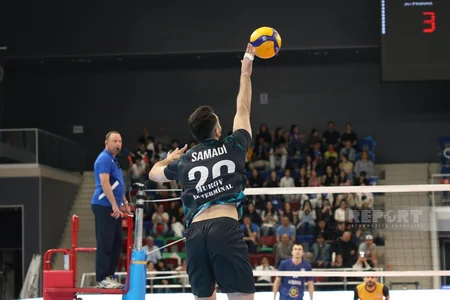 Kişi voleybolçulardan ibarət Azərreyl komandası ölkə çempionu olub