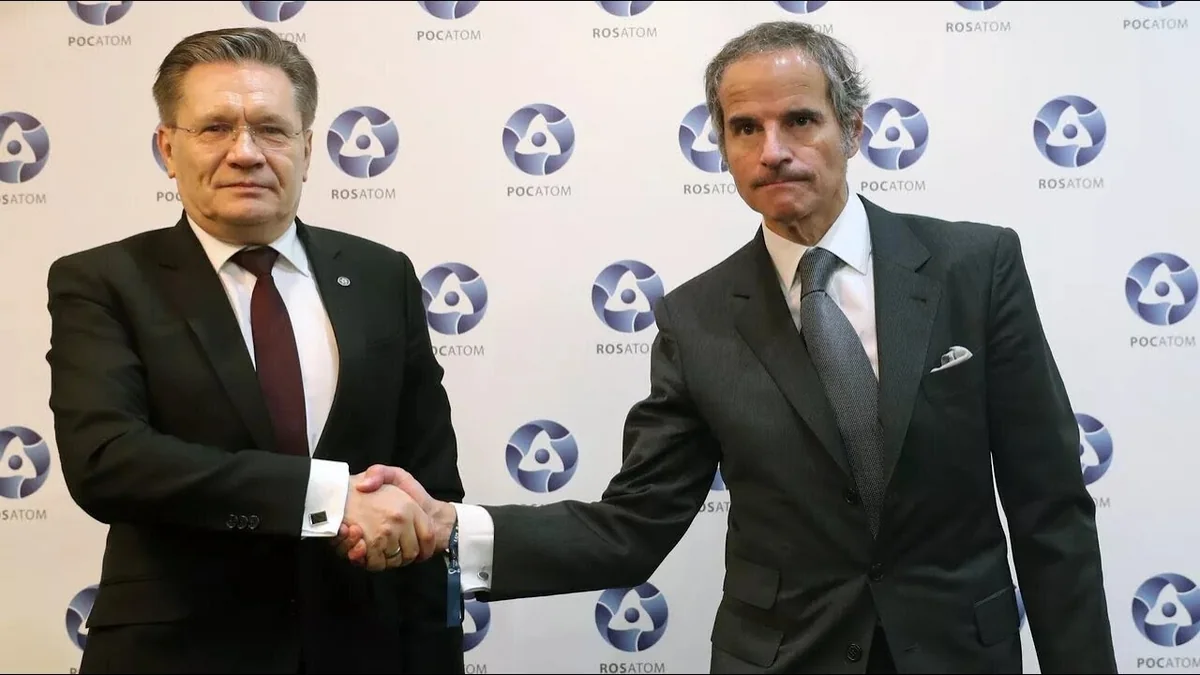 Главы МАГАТЭ и Росатома ведут переговоры по Запорожской АЭС