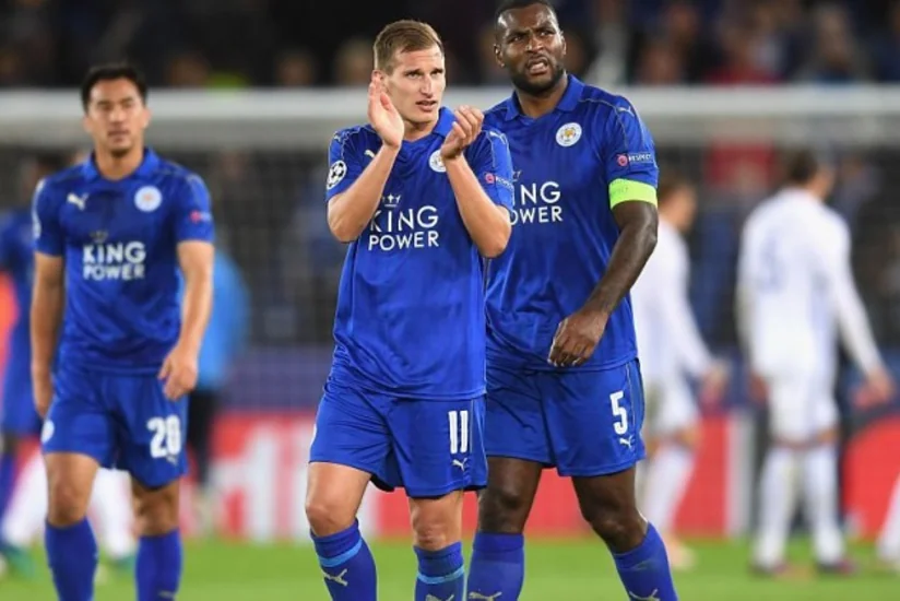 Лестер  первая команда, стартовавшая в ЛЧ с 4-х сухих матчей