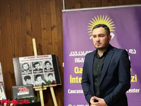 Gürcüstanın bölgələrində 20 Yanvar şəhidlərinin xatirəsi yad edilib