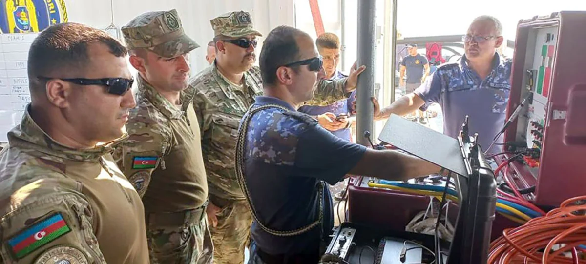 Azərbaycan Ordusunun hərbçiləri beynəlxalq təlimdə iştirak edirlər