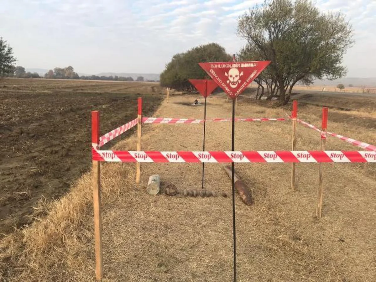 ANAMA: Dekabrda 80, ötən il ümumilikdə 4701 partlamamış hərbi sursat zərərsizləşdirilib