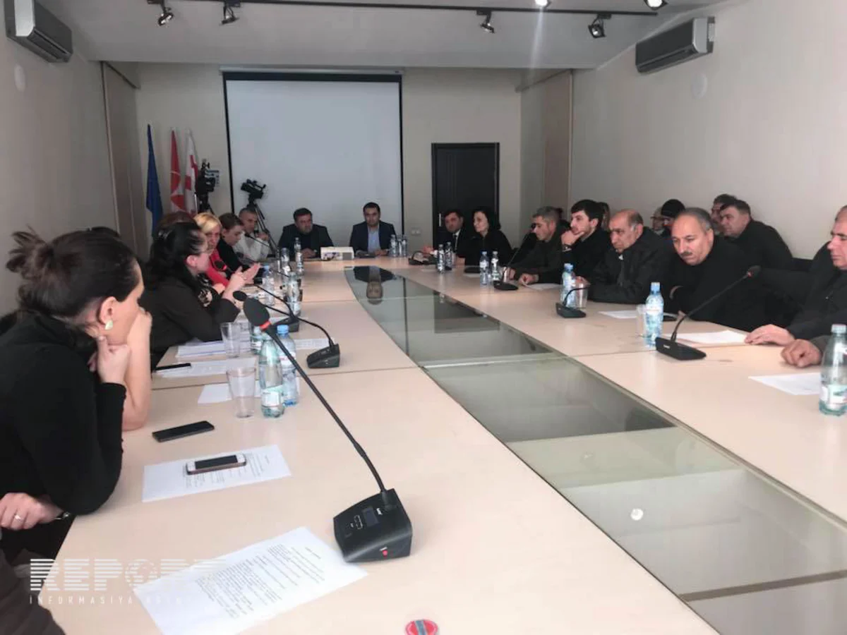 Gürcüstanın azərbaycanlılar yaşayan bölgələrində milli azlıqların problemləri müzakirə olunub