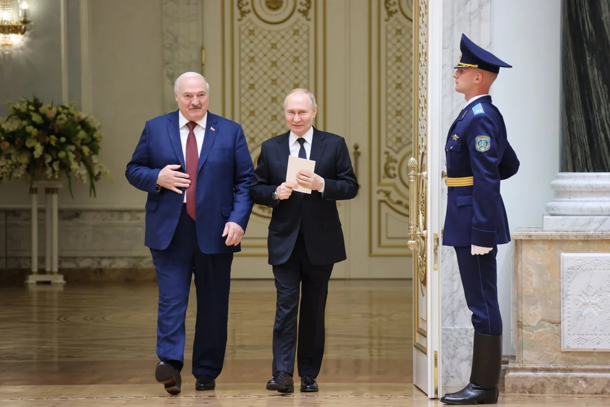 Lukashenko, Putin sign Union State agreement on security guarantees