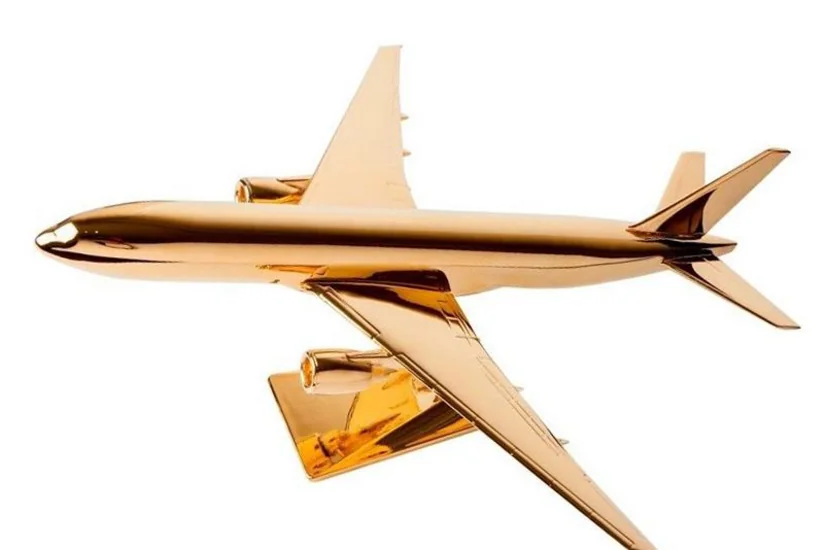 Azərbaycanda şirkət qızıl təyyarə alır