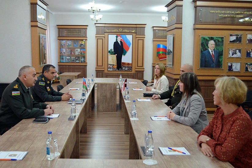 Working meeting between STANAG test commissions held in Baku