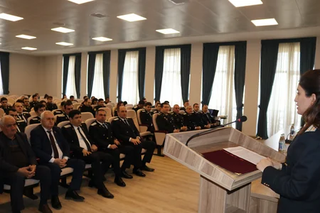 Gəncə Şəhər Prokurorluğunda Heydər Əliyevin 100 illik yubileyinə həsr olunmuş konfrans keçirilib