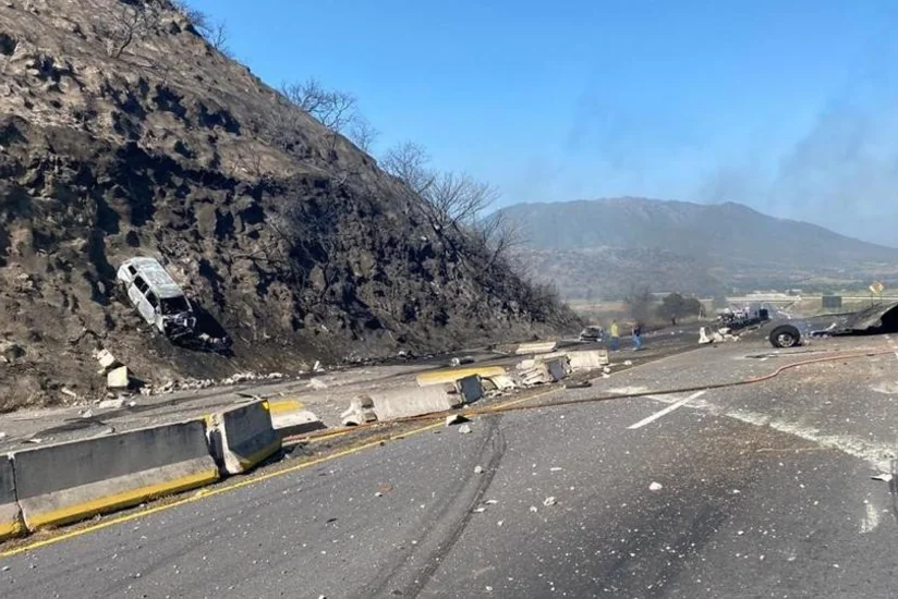 Meksikada avtomobil partlayıb, ölənlər var