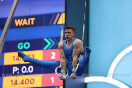 Bakıda idman gimnastikası üzrə Dünya Kubokunun açılış mərasimi keçirilib