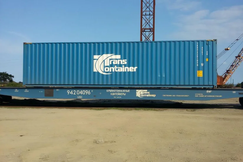 Azərbaycandan Rusiyaya Şimal-Cənub nəqliyyat dəhlizi üzrə ilk sınaq konteynerlər göndərilib