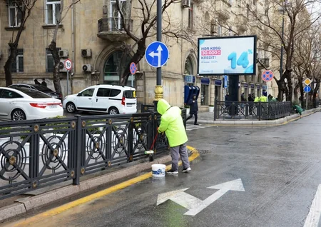 Bakı Novruz bayramına hazırlaşır