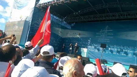 İstanbulda üçüncü “Asma körpü”nün açılış mərasimi keçirilib - FOTO - YENİLƏNİB