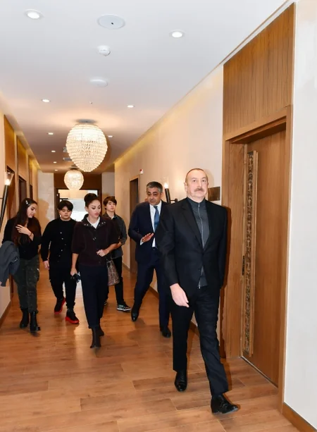 President Ilham Aliyev and First Lady Mehriban Aliyeva attend inauguration of Shabran Recreation Complex