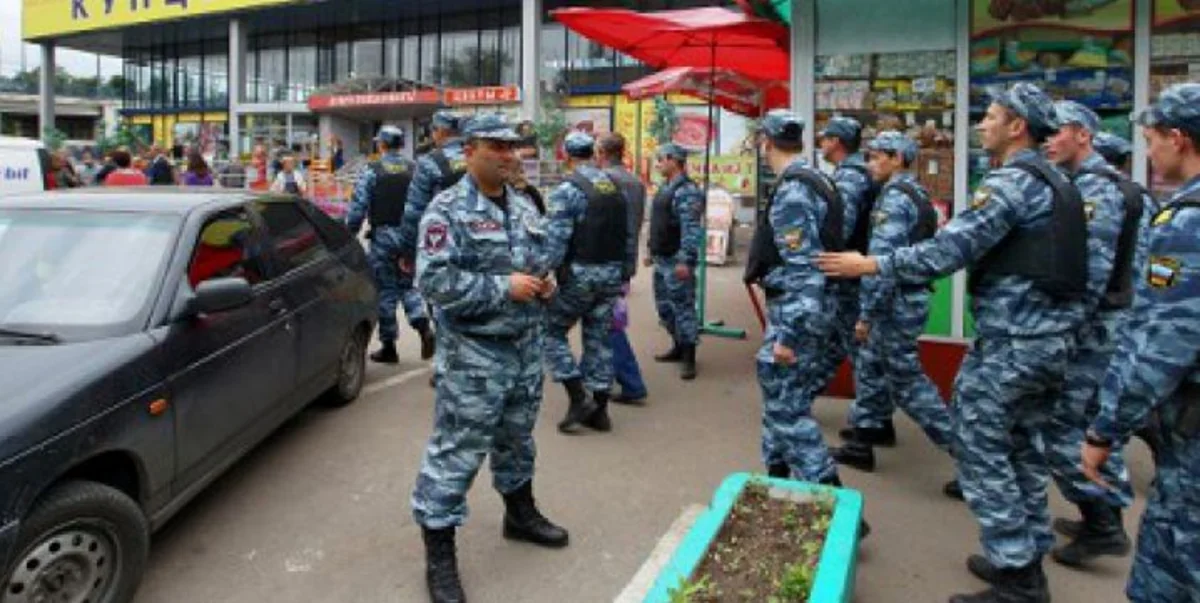 Moskva bazarında azərbaycanlılara silahlı hücum olub