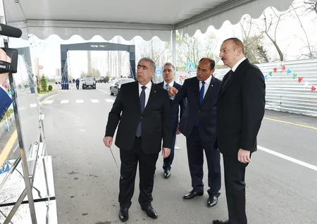 Bərdədə Yeni Daşkənd-Umudalılar avtomobil yolu yenidənqurmadan sonra istifadəyə verilib