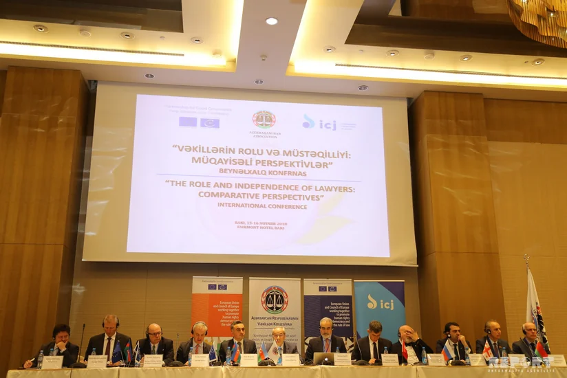 Bakıda “Vəkillərin rolu və müstəqilliyi: müqayisəli perspektivlər” mövzusunda beynəlxalq konfrans keçirilir - YENİLƏNİB